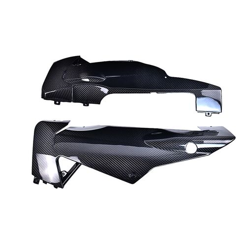 速发适用Aprilia 阿普利亚 RSV4摩托车改装碳纤维下扰流侧板外壳
