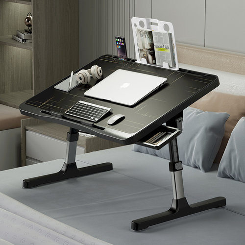 速发床上小桌写可升降折叠宿舍电生学习子字书桌床上学脑桌