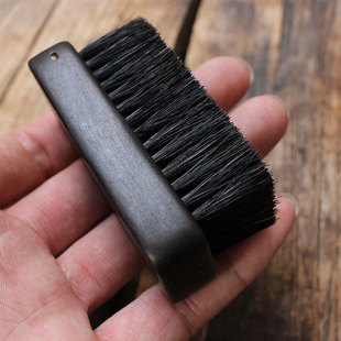 速发高端提级鬃毛刷檀浆马鬃文玩刷核桃橄榄核金刚菩一包木上色神