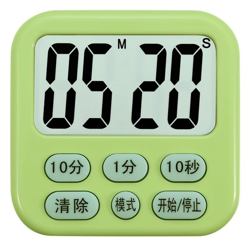 速发款新740学生电子计时定时器醒器倒计时提大屏时钟快捷设置小