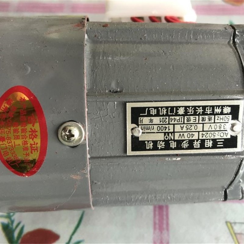 速发三相异步电动机YS AO2 5024/5014嵊州市乐04长W/60W长风油泵