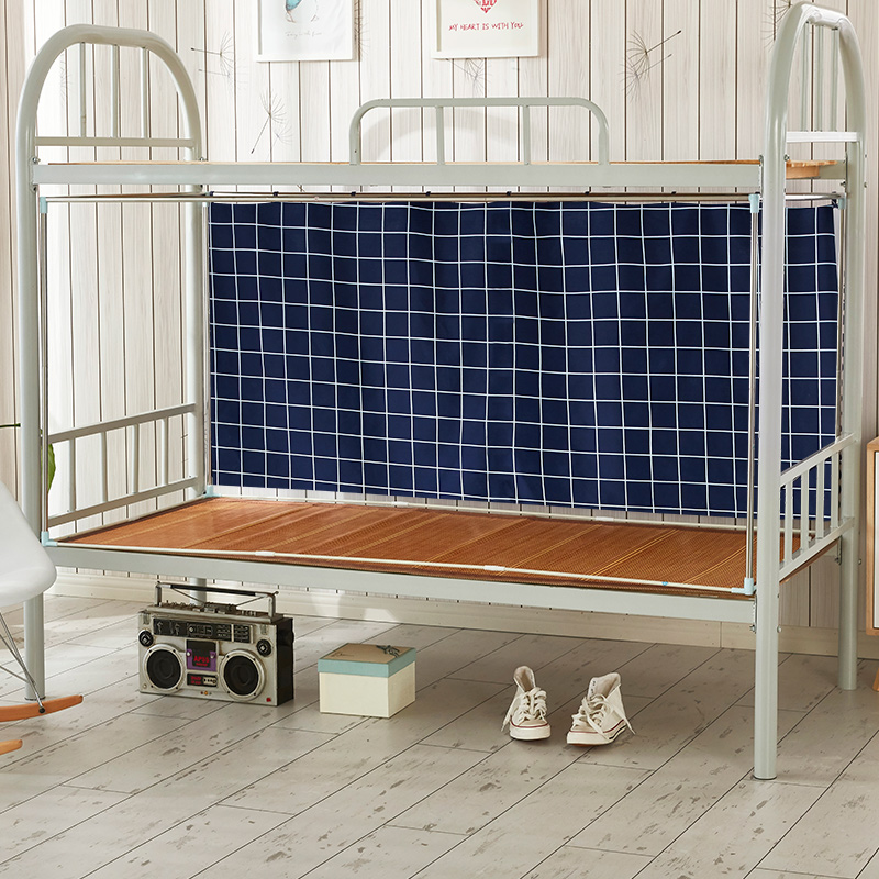 速发学生宿舍帘铺下铺通用遮光床帘男公床幔床围生主风窗帘寝室上