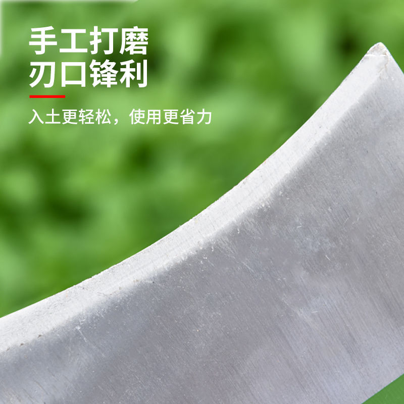 速发加厚轨道钢锄头农土农具户外挖用开荒开山挖菜挖笋种地长柄全