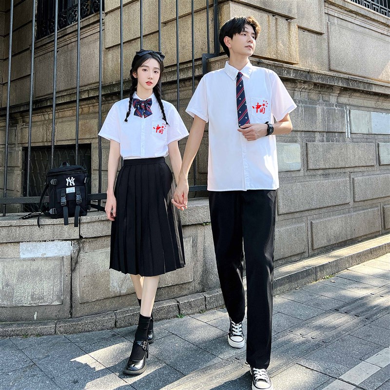 速发毕初班服学院风长裙套装生中业合唱演出服高中学生jk制服校服