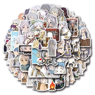 55张frieren beyond journey's end 葬送的芙莉莲diy涂鸦防水贴纸