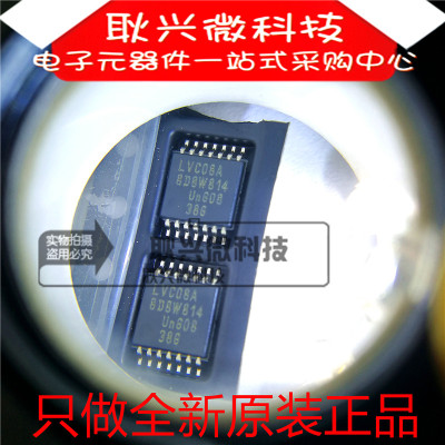 进口原装全新LVC08A 74LVC08A 74LVC08APW 贴片TSSOP14逻辑IC芯片