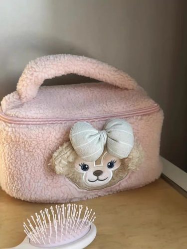 雪莉玫化妆包大容量可爱手提颜值