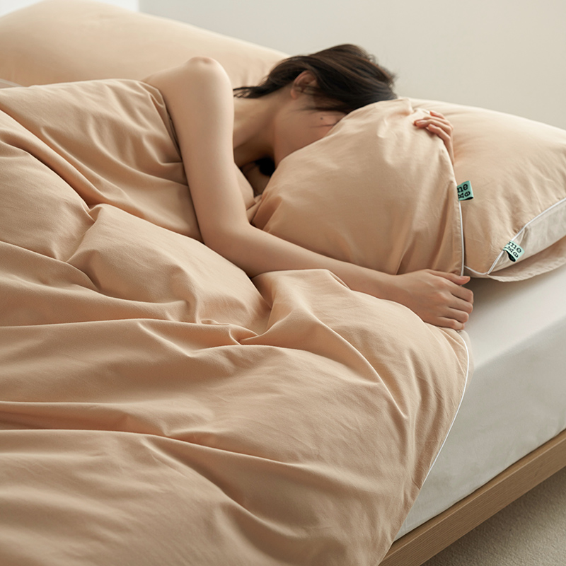 速发全棉磨季单件纯棉冬毛单厚被罩学生宿舍双人冬天褥子加独