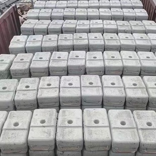 速发25KG高标混凝土电动压重配重块 水泥   桁架吊重块 船舶配篮