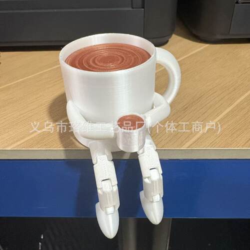 3D打印咖啡豆杯角人偶
