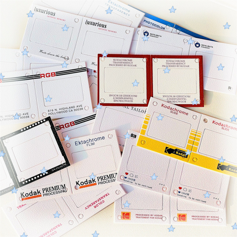 反转胶片台灯通用打孔背胶片夹