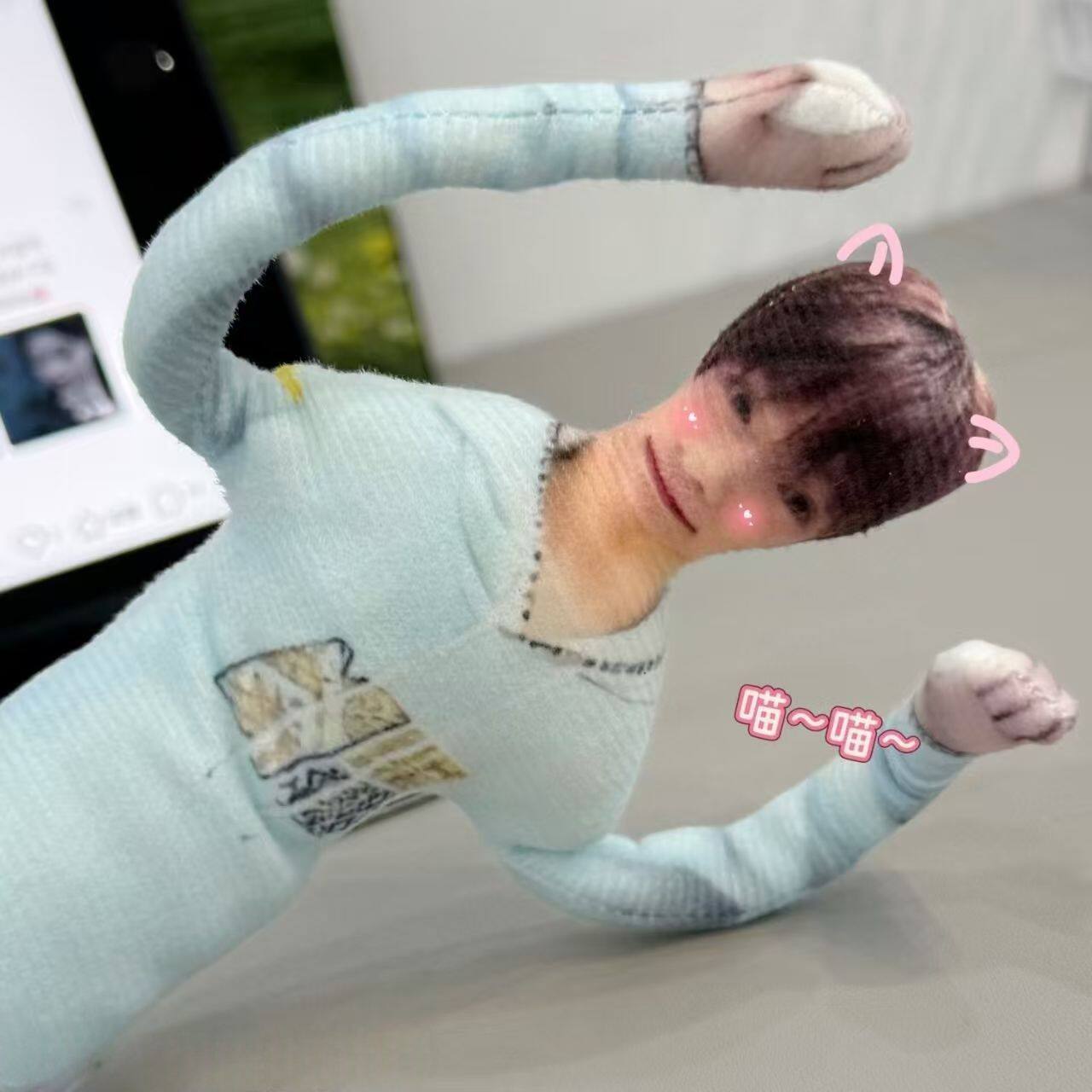 直销梓渝周边可摆造型铁丝骨架鼠