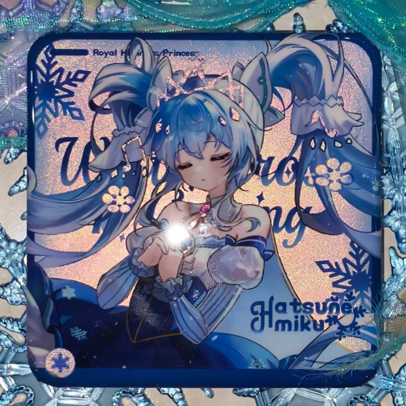 初音未来发光徽章吧唧