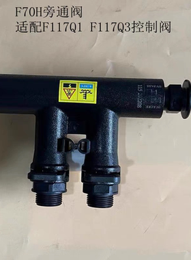 水处理软水机旁通阀F70H6分外螺纹口适配F117Q1 F117Q3控制阀