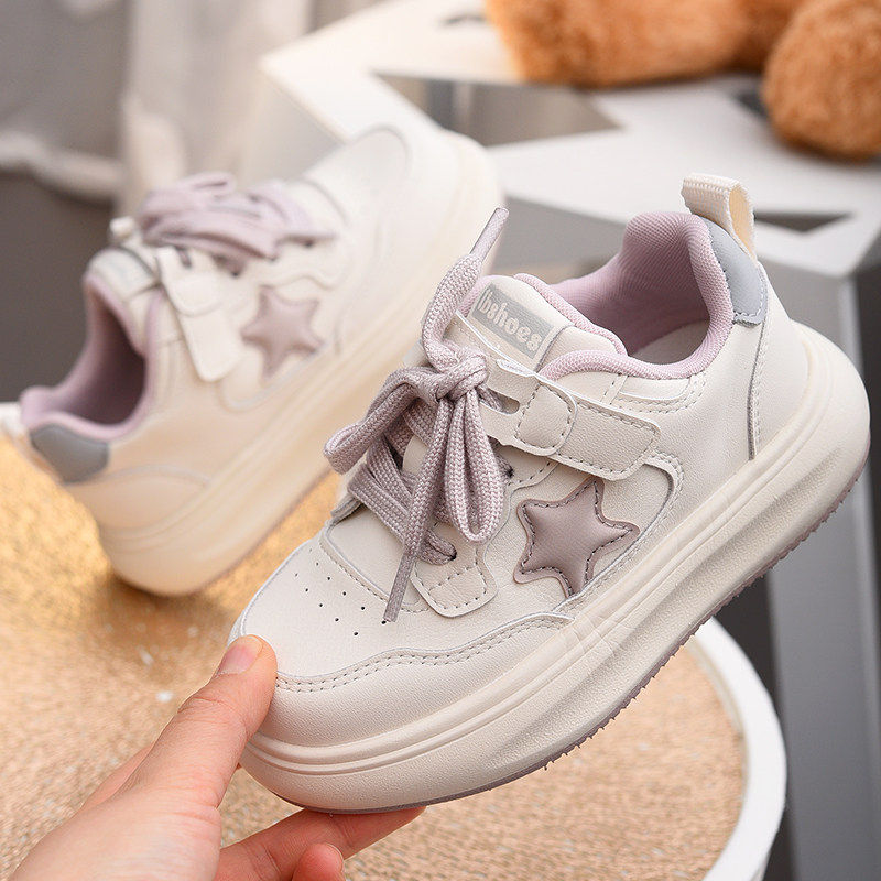 蜡比小星女童鞋子儿童板鞋百搭运动鞋2026春秋新款小白鞋休闲童鞋,童鞋/婴儿鞋/亲子鞋,板鞋,淘宝优惠券,粉丝福利购,淘宝优惠卷