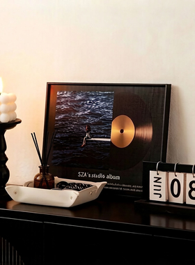 蓝色海洋中古风装饰摆件