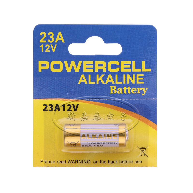 车库卷帘门防盗器23A12V碱性电池