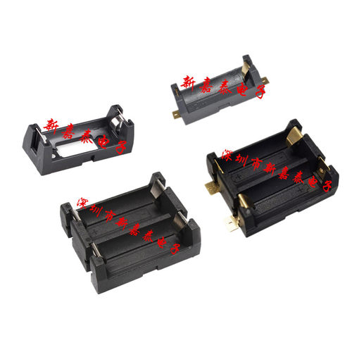 CR123A电池盒带插针镀金贴片