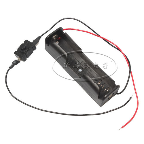 带开关电池盒带粗线3.7V