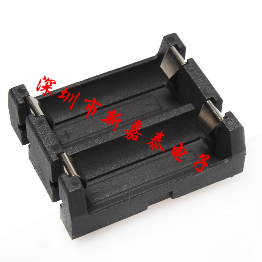 2节CR123A插针16340电池座