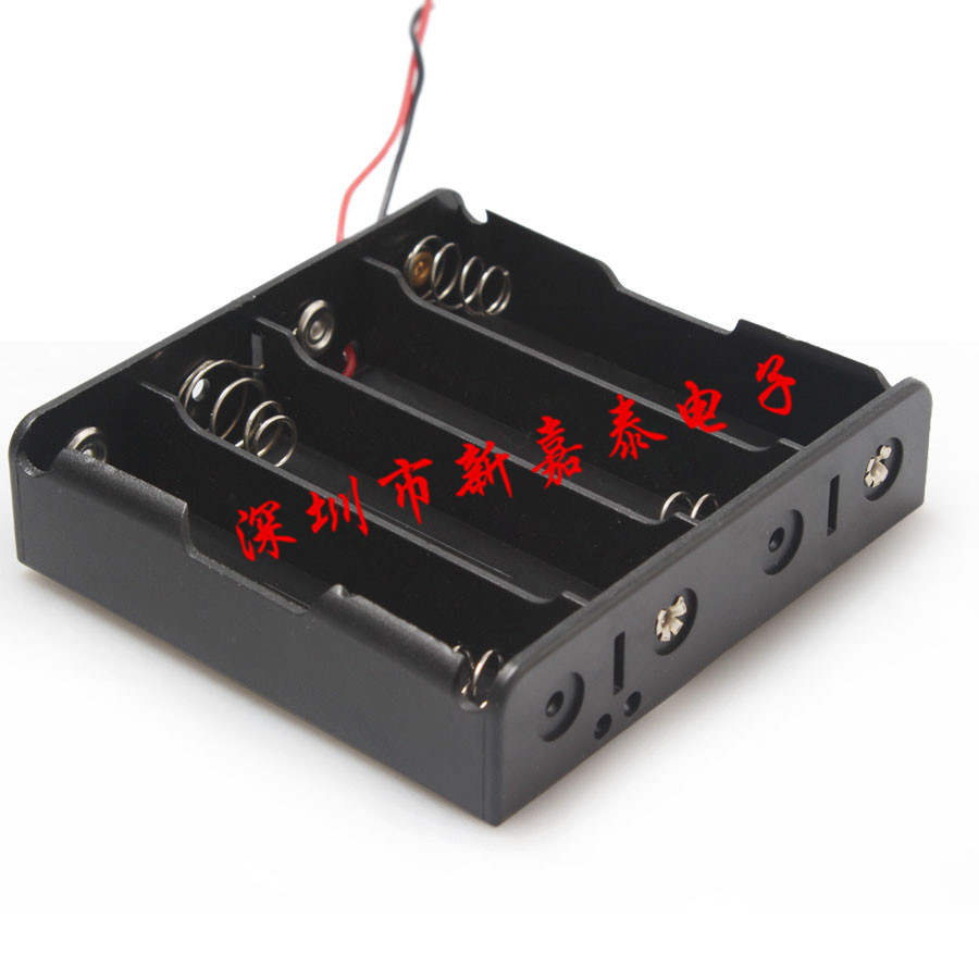 18650四节电池座带线电池盒