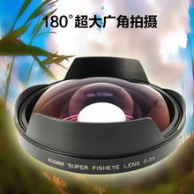 72mm环镜极限运动 KAPKUR 0.3X摄像机鱼眼附加镜头DV录像机37