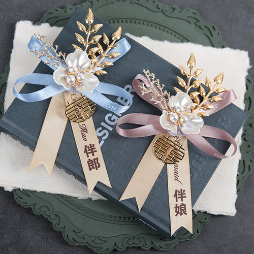 新郎新娘结婚贵宾迎宾伴娘伴郎