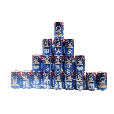 宇航员太空人牛奶可乐贴纸定制