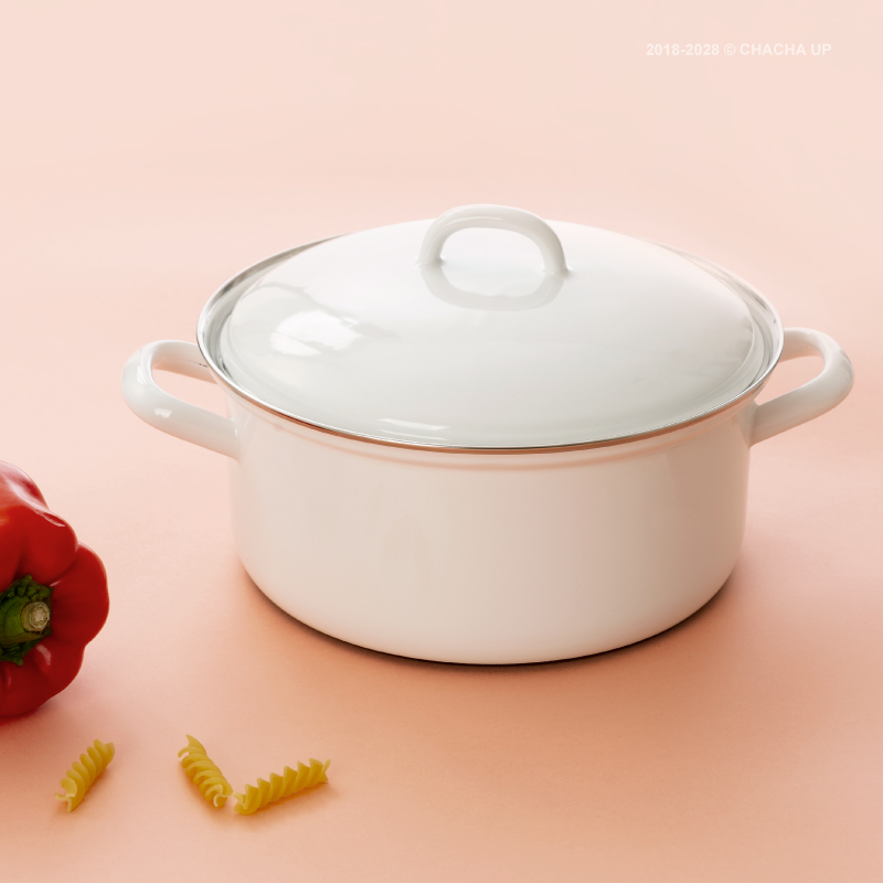 riess清仓奥地利欧式纯白色炖锅