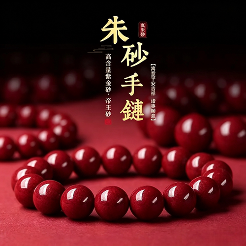 天然原矿朱砂紫金砂帝王砂本命年