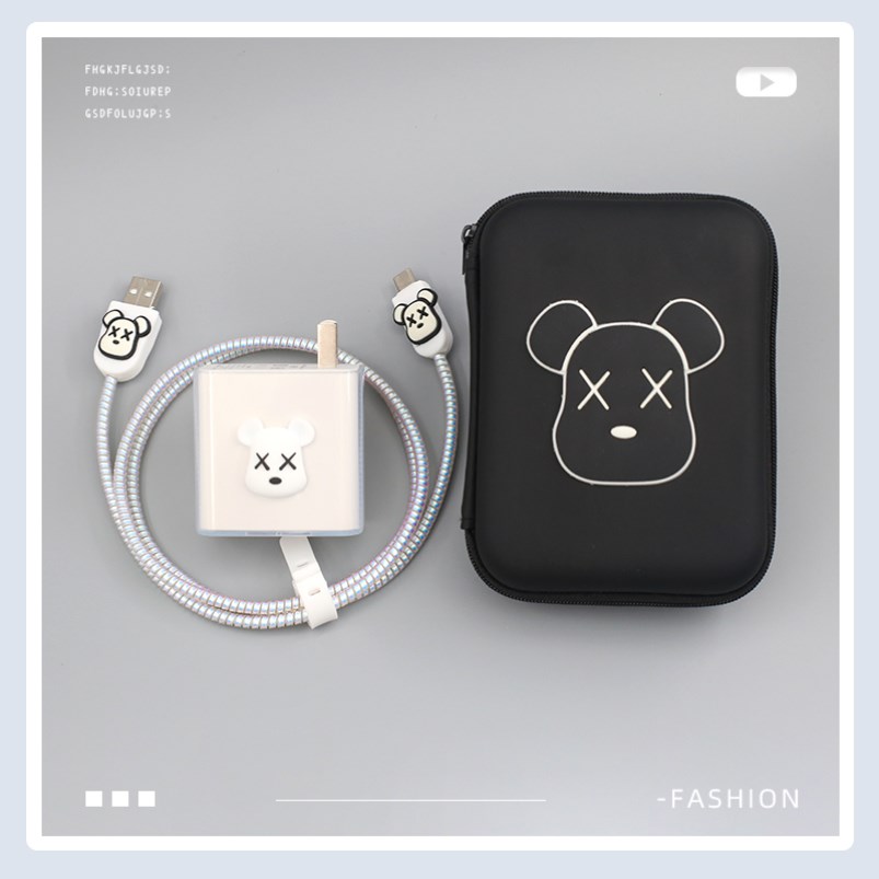 适用荣耀300ultra magic7 400Pro数据线保护套100w充电器壳缠绕绳