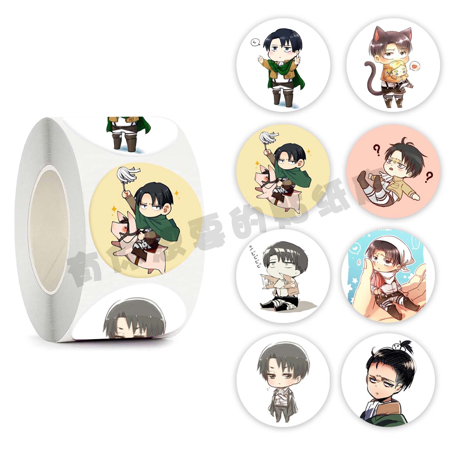 漫进击的巨人贴不干胶