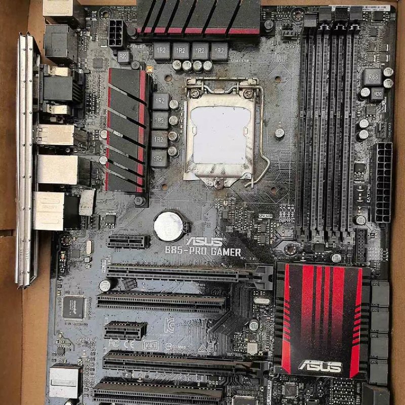 议价华硕B85PROGAMER主板大板成色新图片