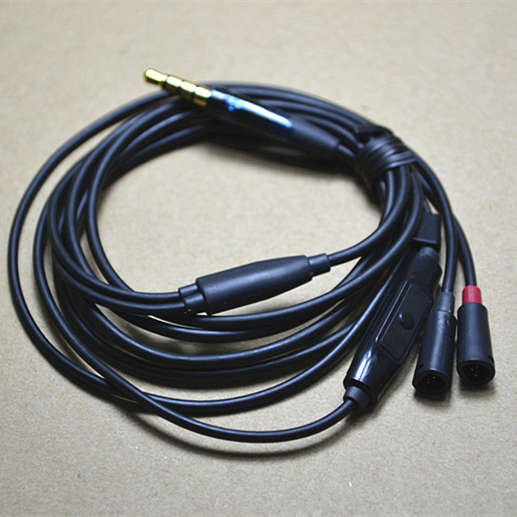 适用深海塞尔ie80 ie8 ie8i ie80s耳机线单晶铜镀银升级线 替换线