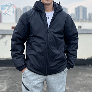 现货UA安德玛Infrared科技锁温拒水防风700蓬鸭绒羽绒服男1378840