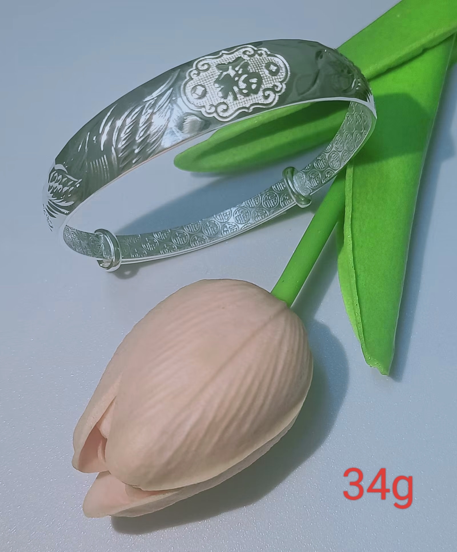 999纯银手镯  五福临门  2023新款