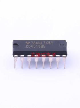 全新原装 CD4518BE CD4518BD CD4518 直插DIP-16 计数器芯片 逻辑