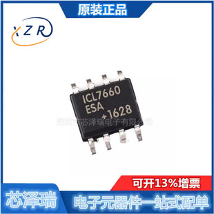 全新原装 ICL7660ESA+T 贴片SOP8 开关稳压器