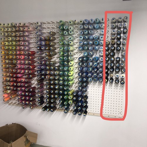 实木洞洞板缝纫线架宝塔线收纳架串珠绳玉线麻线毛线水晶珠宝线架