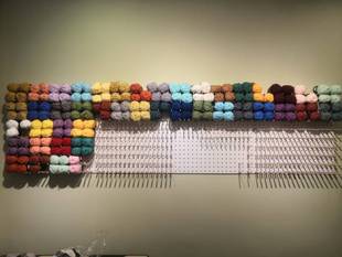 毛线架 缝纫线架 放宝塔线的架子收纳架线托壁挂式洞洞板理线架