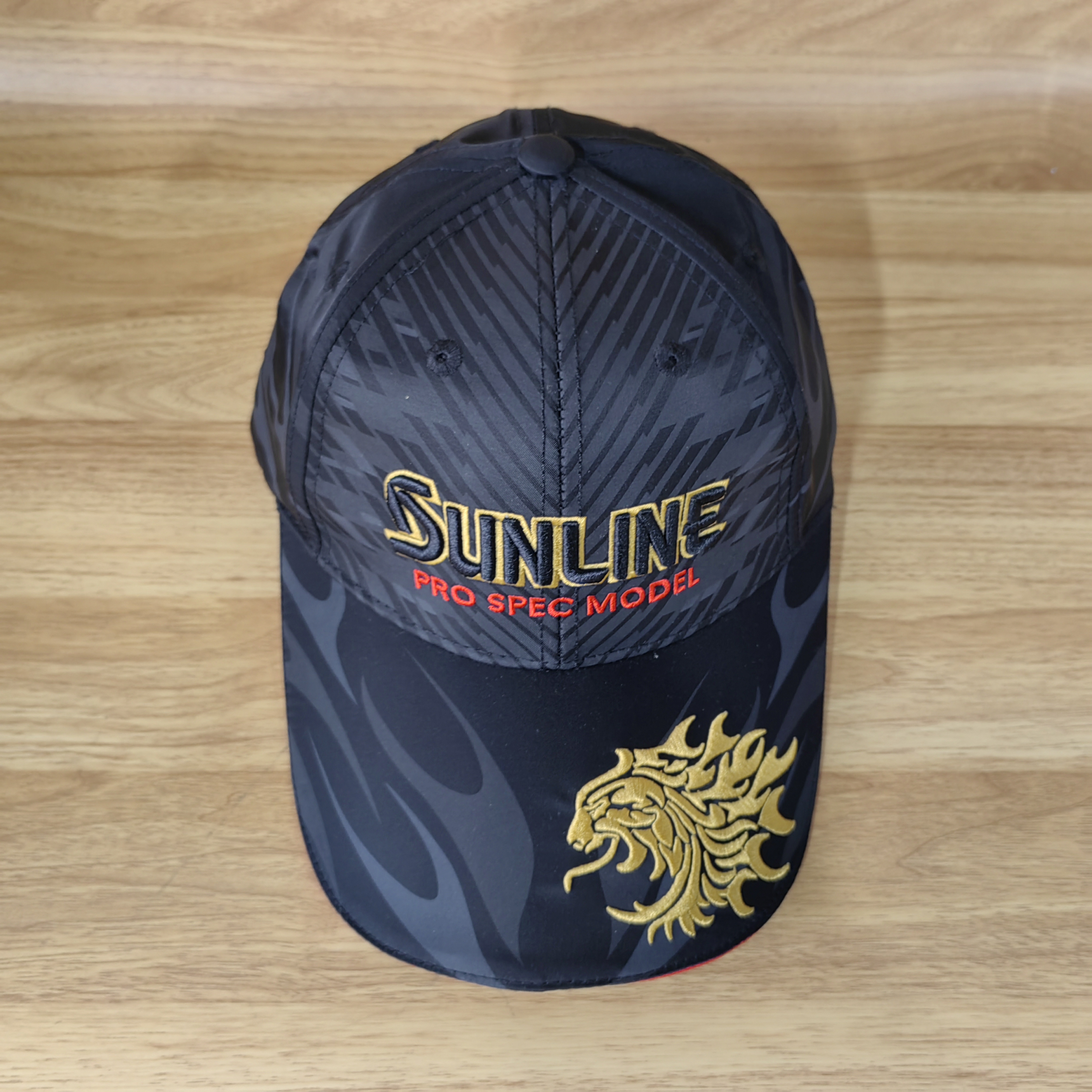 特价清仓 时尚印花黑色火焰狮子钓鱼帽户外休闲运动百搭棒球帽