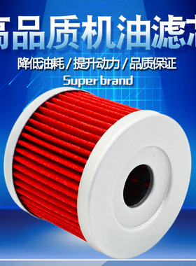 适配铃木ALT125 ALT185伯格曼AN125 AN150天浪AN400机油滤芯机滤