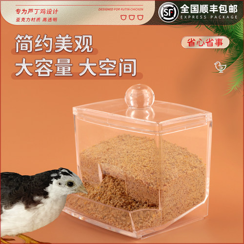 自动喂食器鹌鹑小鸡饮水网红