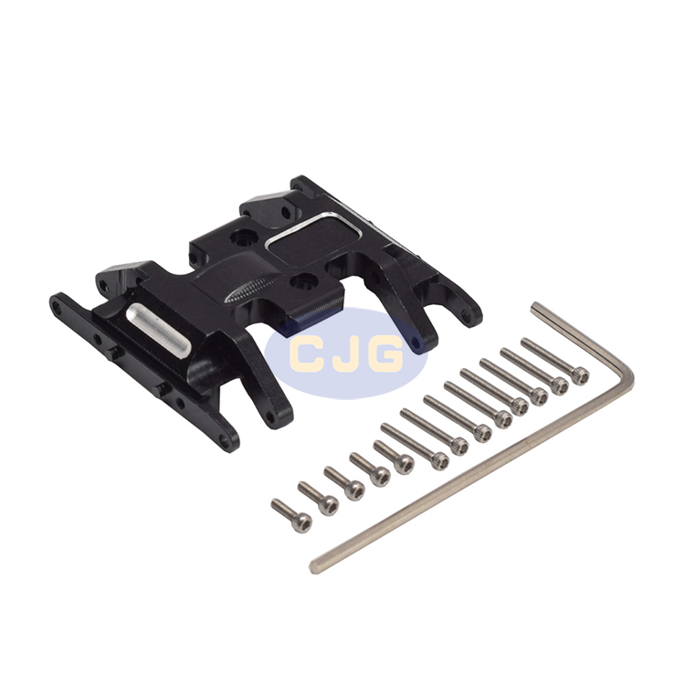 1/24模型车OP配件 Axial SCX24 90081底板固定架 金属中波箱底盘