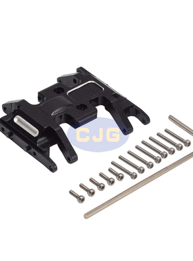 1/24模型车OP配件 Axial SCX24 90081底板固定架 金属中波箱底盘