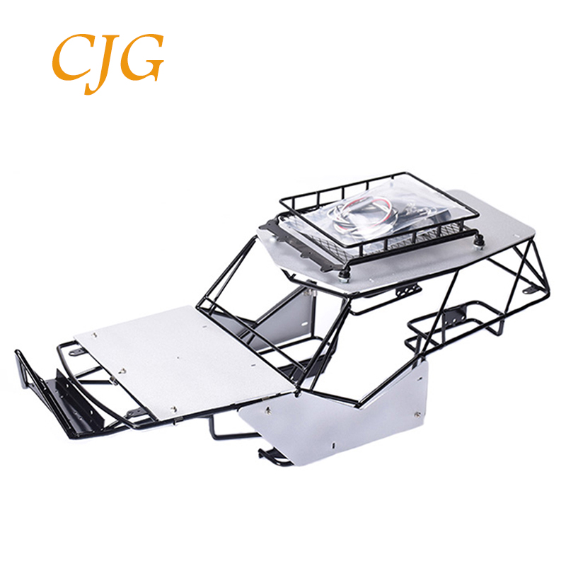 1/10仿真攀爬车幽灵AXIAL WRAITH 90018 90020金属焊接防滚猪笼架