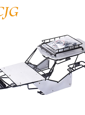 1/10仿真攀爬车幽灵AXIAL WRAITH 90018 90020金属焊接防滚猪笼架