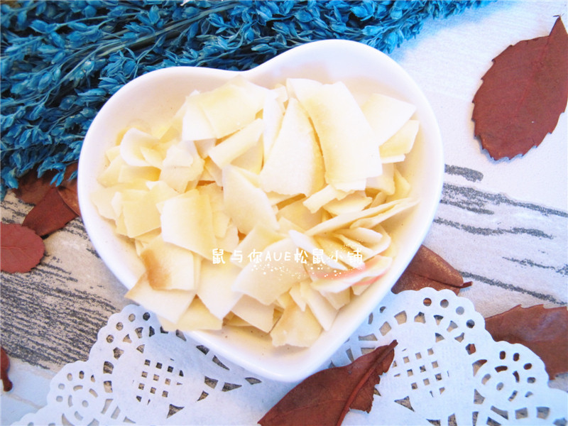 鼠与你松鼠零食化毛椰子片烘烤脆椰子片龙猫兔子松鼠等零食物10g