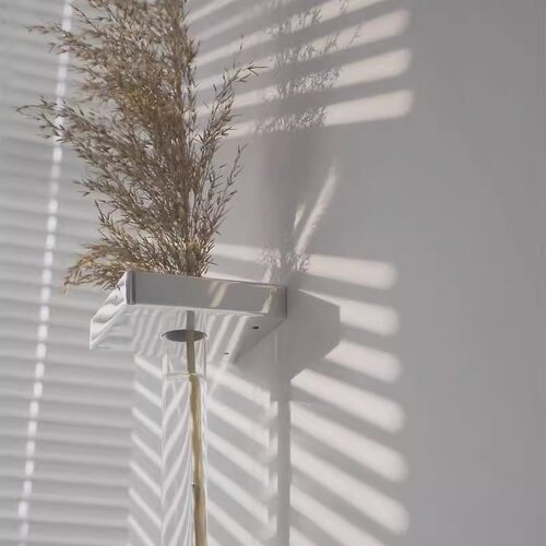 中古仓铝插花器极简墙面花器