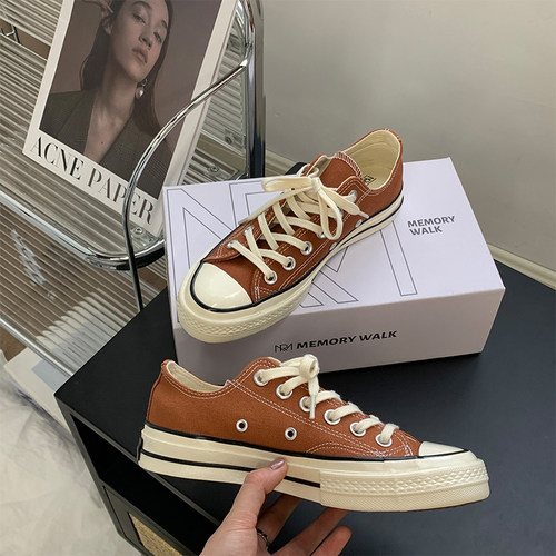 重工升级版1970s帆布鞋！男女款